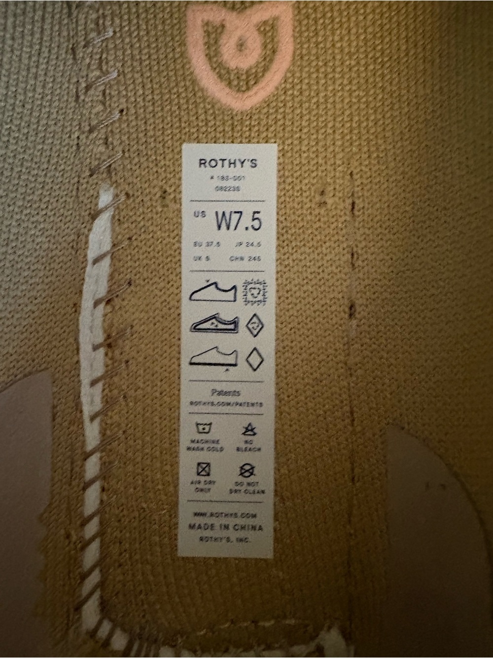 Rothy’s The Driver Loafers Women’s 7.5 Oatmeal Beige Braided Driving Shoes - Picture 11 of 11